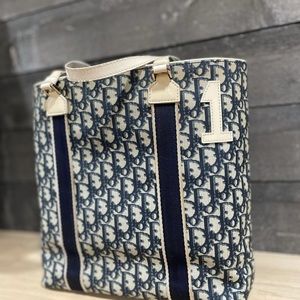 Authentic Christian Dior Vintage Trotter Tote